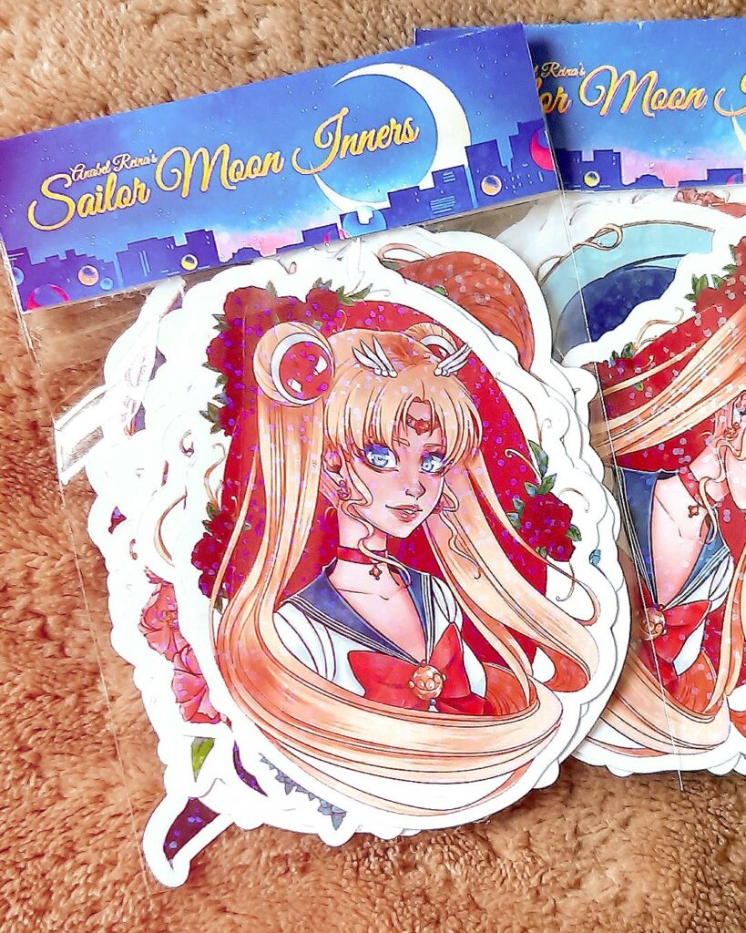 Sailor Moon Inner Senshis Stickers